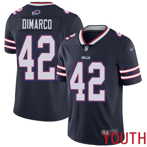 Youth Buffalo Bills #42 Patrick DiMarco Limited Navy Blue Inverted Legend NFL Jersey